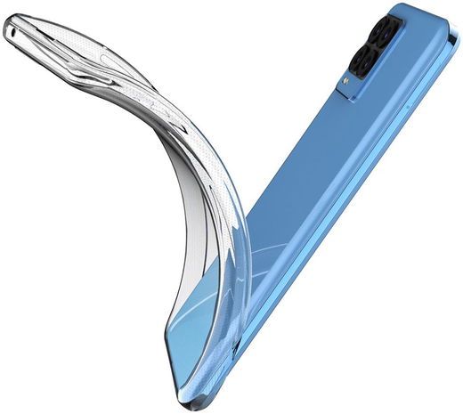 Realme 8 4G Hoesje Dun TPU Back Cover Transparant afbeelding 2