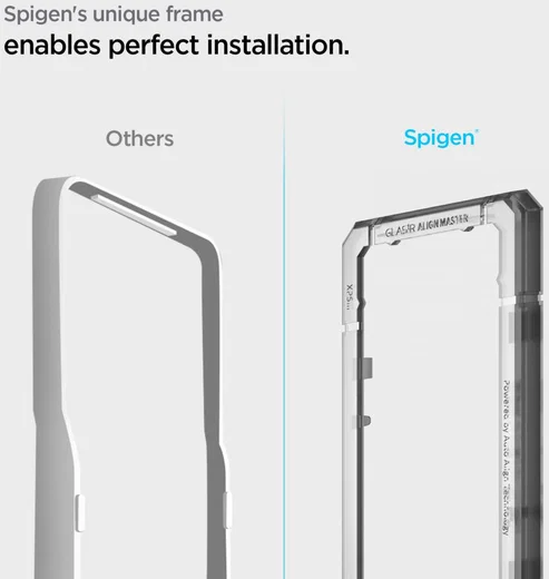 Spigen AlignMaster Sony Xperia 5 III Screen Protector met Montageframe afbeelding 6