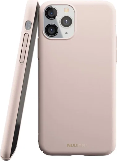 Nudient Thin Case V2 Apple iPhone 11 Pro Max Hoesje Back Cover Roze afbeelding 1