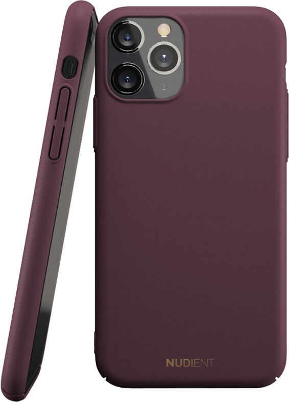 Nudient Thin Case V2 Apple iPhone 11 Pro Max Hoesje Back Cover Rood afbeelding 1