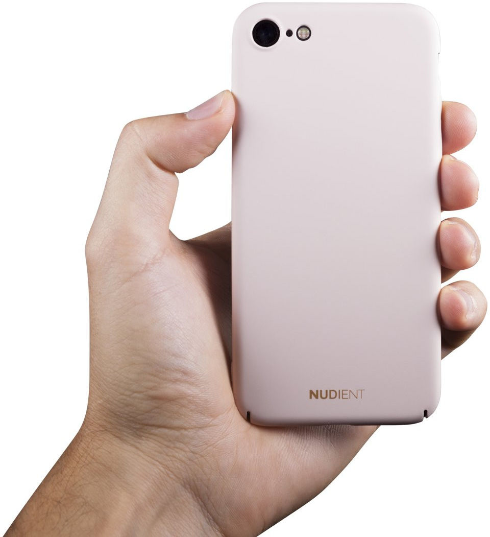 Nudient Thin Case V2 iPhone 7/8/SE2020/2022 Hoesje Back Cover Roze afbeelding 2