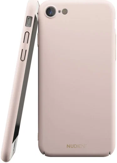 Nudient Thin Case V2 iPhone 7/8/SE2020/2022 Hoesje Back Cover Roze afbeelding 1
