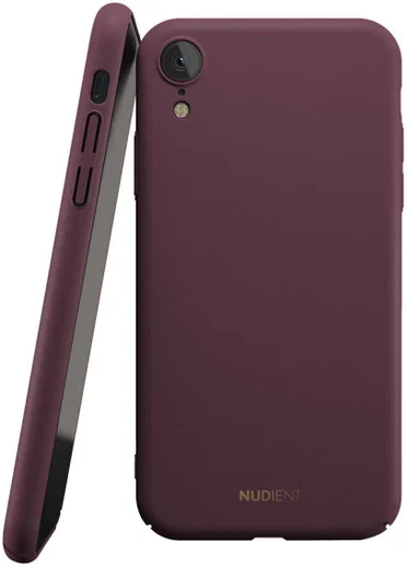 Nudient Thin Case V2 Apple iPhone XR Hoesje Back Cover Rood afbeelding 1