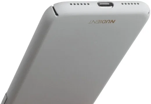 Nudient Thin Case V2 Apple iPhone X/XS Hoesje Back Cover Grijs afbeelding 6