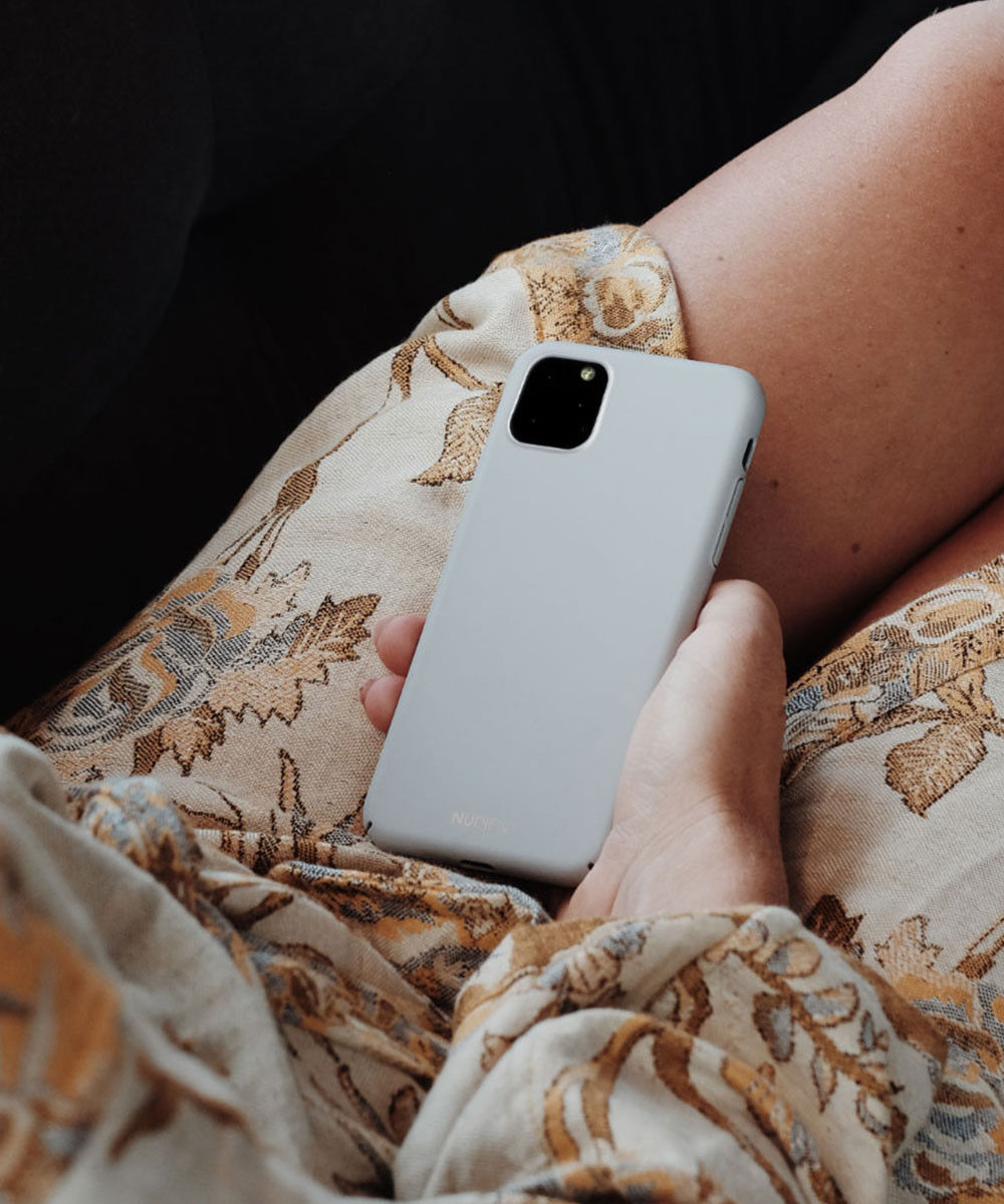 Nudient Thin Case V2 Apple iPhone X/XS Hoesje Back Cover Grijs afbeelding 4