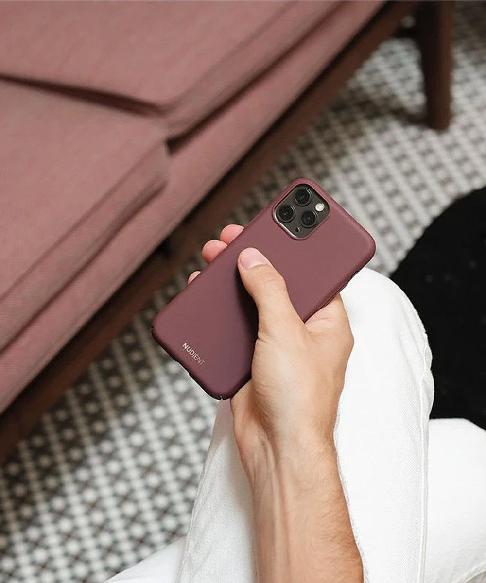 Nudient Thin Case V2 Apple iPhone X/XS Hoesje Back Cover Rood afbeelding 7