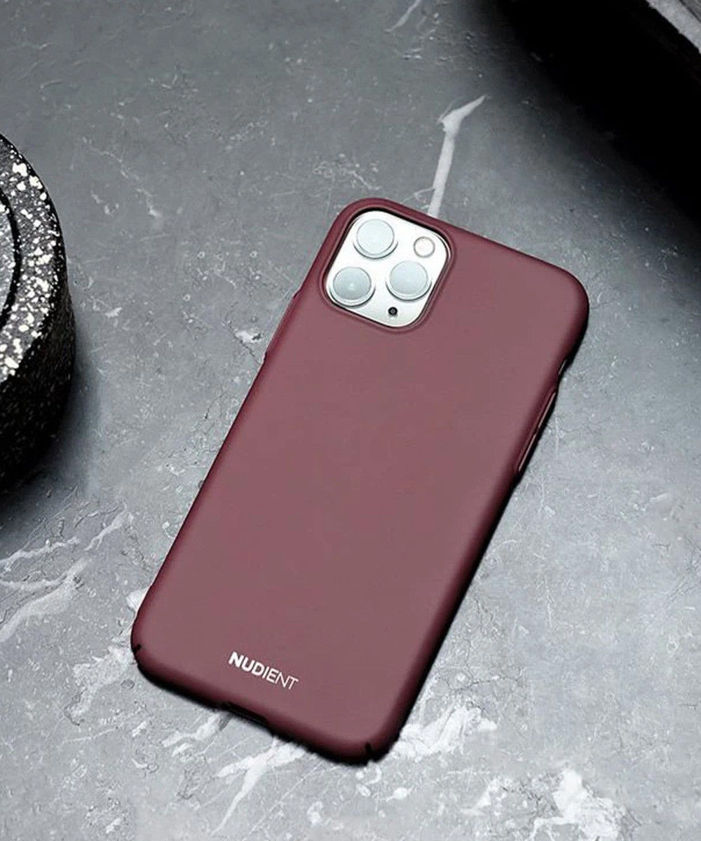 Nudient Thin Case V2 Apple iPhone X/XS Hoesje Back Cover Rood afbeelding 4