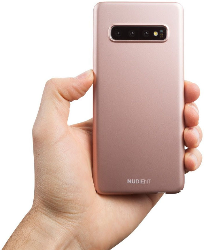 Nudient Thin Case V2 Samsung Galaxy S10 Hoesje Back Cover Roze afbeelding 1