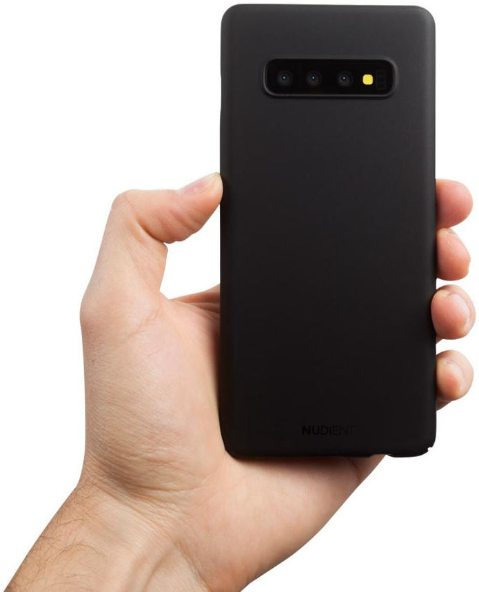 Nudient Thin Case V2 Samsung Galaxy S10 Plus Hoesje Back Cover Zwart afbeelding 2