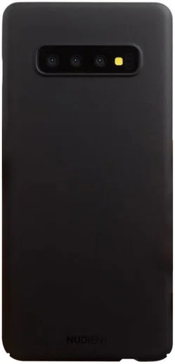 Nudient Thin Case V2 Samsung Galaxy S10 Plus Hoesje Back Cover Zwart afbeelding 1
