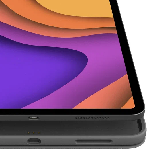 Logitech Folio Touch Apple iPad Air (2020) Hoes met Toetsenbord Grijs afbeelding 5