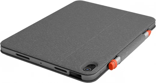 Logitech Folio Touch Apple iPad Air (2020) Hoes met Toetsenbord Grijs afbeelding 7
