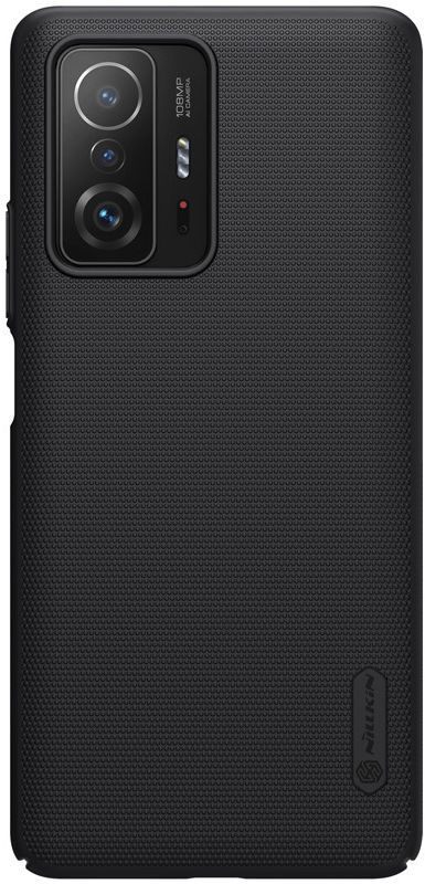 Nillkin Super Frosted Shield Xiaomi 11T/11T Pro Hoesje Backcover Zwart afbeelding 1