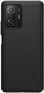 Nillkin Super Frosted Shield Xiaomi 11T/11T Pro Hoesje Backcover Zwart