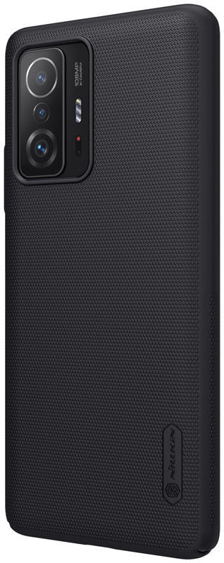 Nillkin Super Frosted Shield Xiaomi 11T/11T Pro Hoesje Backcover Zwart afbeelding 2
