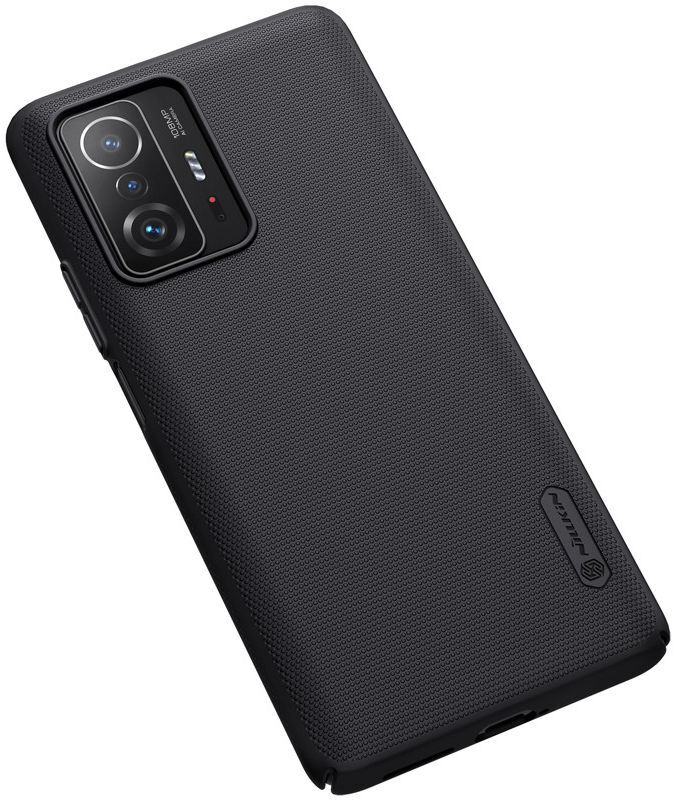 Nillkin Super Frosted Shield Xiaomi 11T/11T Pro Hoesje Backcover Zwart afbeelding 4