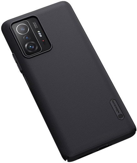 Nillkin Super Frosted Shield Xiaomi 11T/11T Pro Hoesje Backcover Zwart afbeelding 4