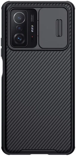 Nillkin CamShield Xiaomi 11T / 11T Pro Hoesje met Camera Slider Zwart afbeelding 1