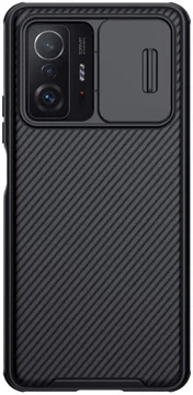Nillkin CamShield Xiaomi 11T / 11T Pro Hoesje met Camera Slider Zwart