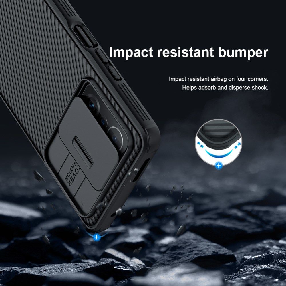 Nillkin CamShield Xiaomi 11T / 11T Pro Hoesje met Camera Slider Zwart afbeelding 7