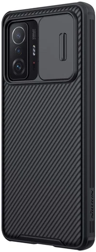 Nillkin CamShield Xiaomi 11T / 11T Pro Hoesje met Camera Slider Zwart afbeelding 13