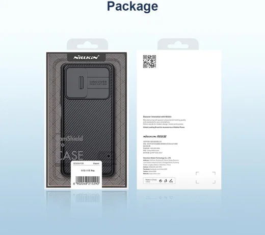 Nillkin CamShield Xiaomi 11T / 11T Pro Hoesje met Camera Slider Blauw afbeelding 16