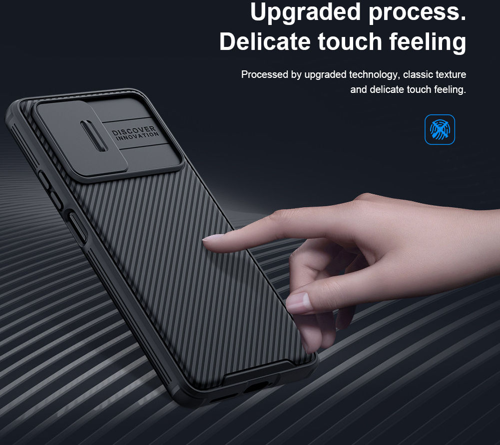 Nillkin CamShield Xiaomi 11T / 11T Pro Hoesje met Camera Slider Blauw afbeelding 9