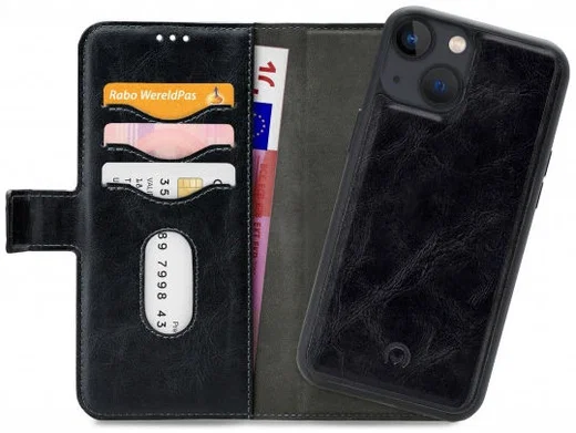 Mobilize Gelly Wallet Apple iPhone 13 Hoesje Portemonnee Zwart afbeelding 1