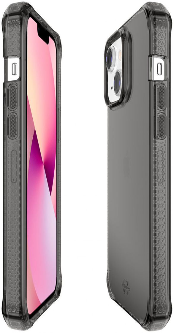 ITSKINS Spectrum Clear Apple iPhone 13 Hoesje Transparant Zwart afbeelding 6