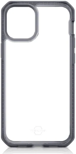 ITSKINS Hybrid Frost Apple iPhone 12 / 12 Pro Hoesje Transparant/Zwart afbeelding 4
