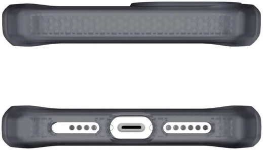 ITSKINS Hybrid Frost Apple iPhone 12 / 12 Pro Hoesje Transparant/Zwart afbeelding 7