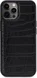 Mobilize Velvet Clutch Apple iPhone 12 / 12 Pro Hoesje Black Croco afbeelding 2