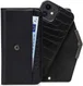 Mobilize Velvet Clutch Apple iPhone 12 / 12 Pro Hoesje Black Croco afbeelding 3