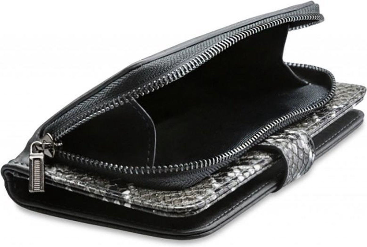 Mobilize Gelly Wallet Zipper Samsung Galaxy A42 Hoesje Black Snake afbeelding 3