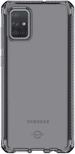 ITSKINS Spectrum Clear Samsung Galaxy A71 Hoesje Transparant Zwart afbeelding 1