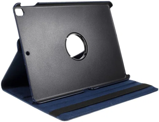 Apple iPad 10.2 2019 / 2020 / 2021 Hoes met Roterende Stand Blauw afbeelding 6