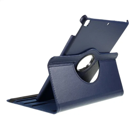 Apple iPad 10.2 2019 / 2020 / 2021 Hoes met Roterende Stand Blauw afbeelding 7