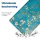 Apple iPad Mini 7 / 6 Hoes Tri-Fold Book Case met Blossom Print afbeelding 2
