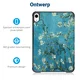 Apple iPad Mini 7 / 6 Hoes Tri-Fold Book Case met Blossom Print afbeelding 3