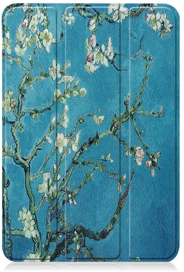 Apple iPad Mini 7 / 6 Hoes Tri-Fold Book Case met Blossom Print afbeelding 10