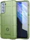 Samsung Galaxy S21 FE Hoesje Shock Proof Rugged Shield Groen afbeelding 1