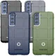 Samsung Galaxy S21 FE Hoesje Shock Proof Rugged Shield Groen afbeelding 7