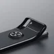 Samsung Galaxy S21 FE Hoesje met Ring Magneet Kickstand Blauw afbeelding 13