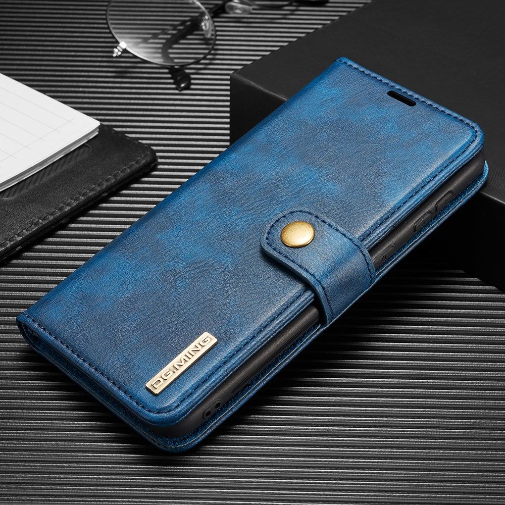 Samsung Galaxy S21 FE Hoesje 2-in-1 Book Case en Back Cover Blauw afbeelding 7