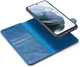 Samsung Galaxy S21 FE Hoesje 2-in-1 Book Case en Back Cover Blauw