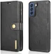 Samsung Galaxy S21 FE Hoesje 2-in-1 Book Case en Back Cover Zwart afbeelding 4