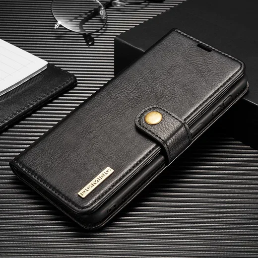 Samsung Galaxy S21 FE Hoesje 2-in-1 Book Case en Back Cover Zwart afbeelding 7