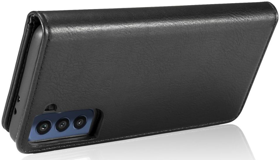 Samsung Galaxy S21 FE Hoesje 2-in-1 Book Case en Back Cover Zwart afbeelding 10
