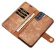 Samsung Galaxy S21 FE Hoesje 2-in-1 Book Case en Back Cover Bruin afbeelding 2