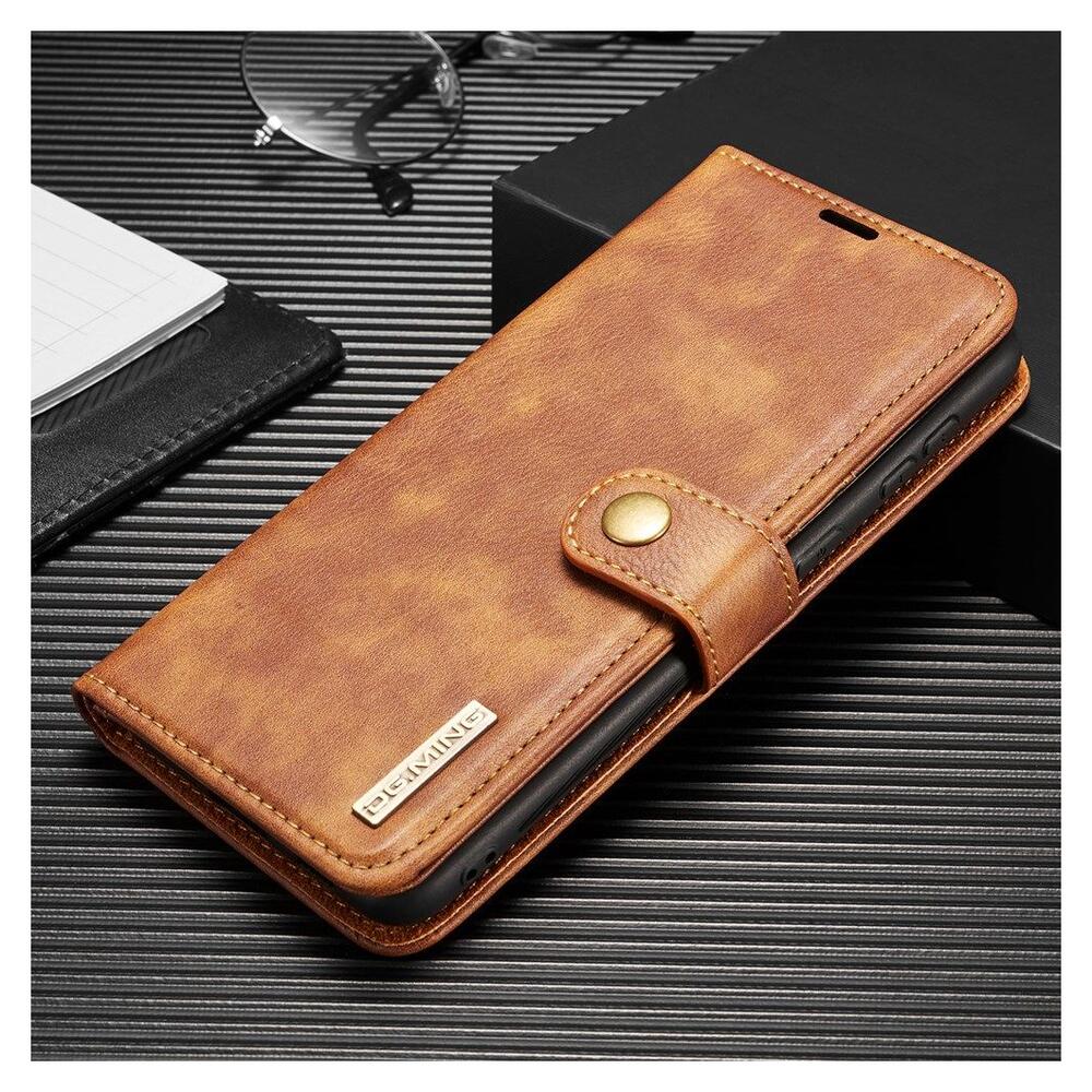 Samsung Galaxy S21 FE Hoesje 2-in-1 Book Case en Back Cover Bruin afbeelding 6